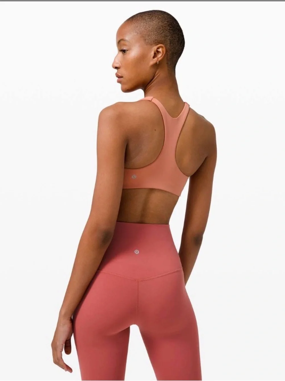 Lululemon In Alignment Racerback Bra *Light Support, B/C Cups Pink Savannah